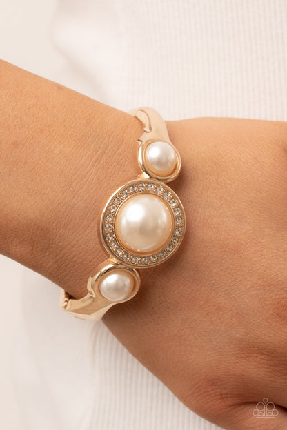 Debutante Daydream - gold - Paparazzi bracelet