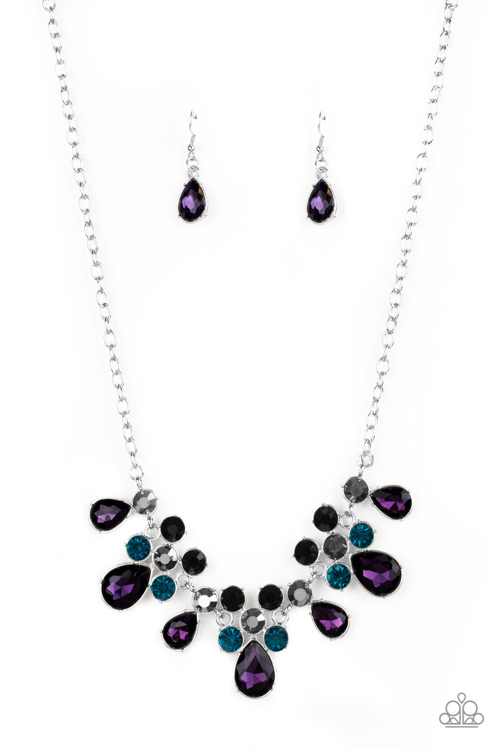 Debutante Drama - multi - Paparazzi necklace