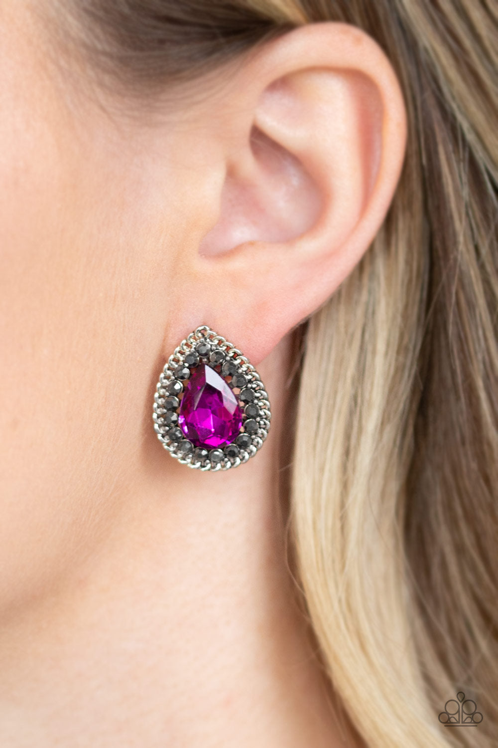 Debutante Debut - pink - Paparazzi earrings