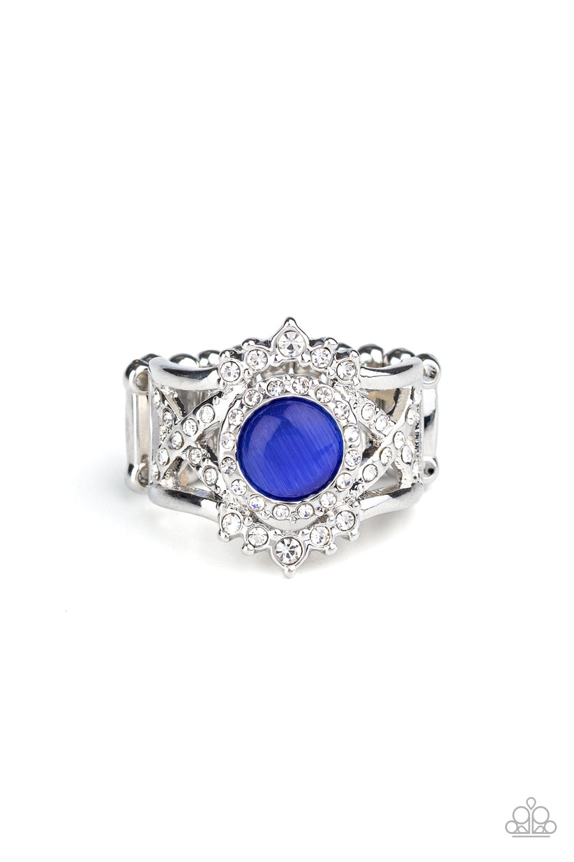 Decadently Dreamy - blue - Paparazzi ring – JewelryBlingThing