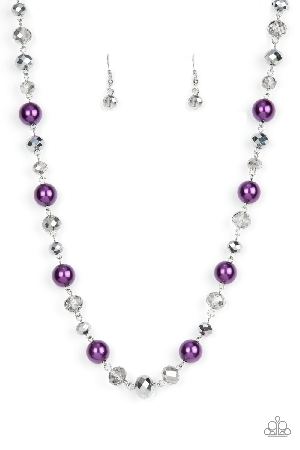 Decked Out Dazzle - purple - Paparazzi necklace