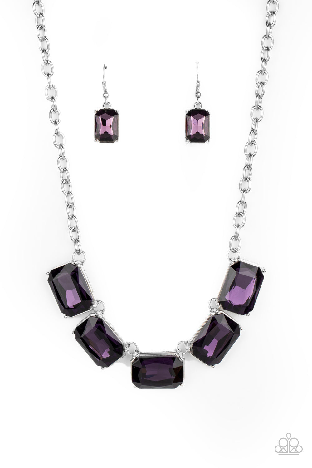 Deep Freeze Diva - purple - Paparazzi necklace