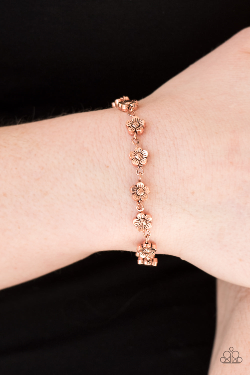 Definitely Daisy - copper - Paparazzi bracelet