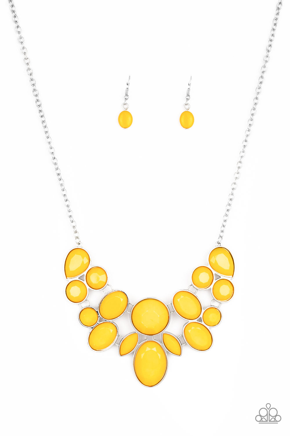 Demi Diva - yellow - Paparazzi necklace