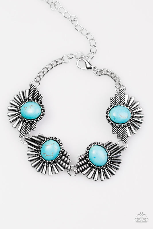 Desert Marvel - Blue - Paparazzi bracelet