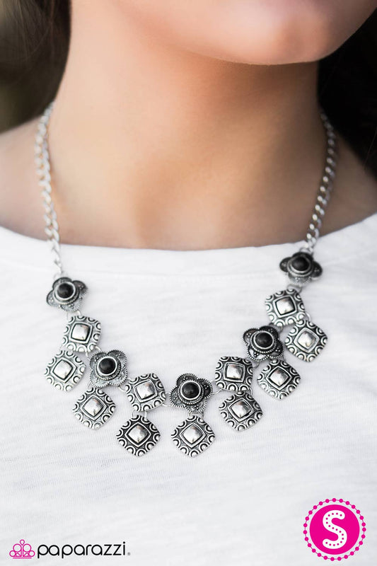Desert Muse - Black - Paparazzi necklace