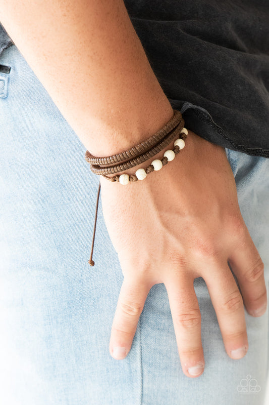 Desert Quest - brown - Paparazzi bracelet