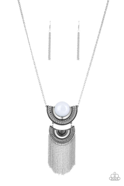 Desert Diviner - silver - Paparazzi necklace