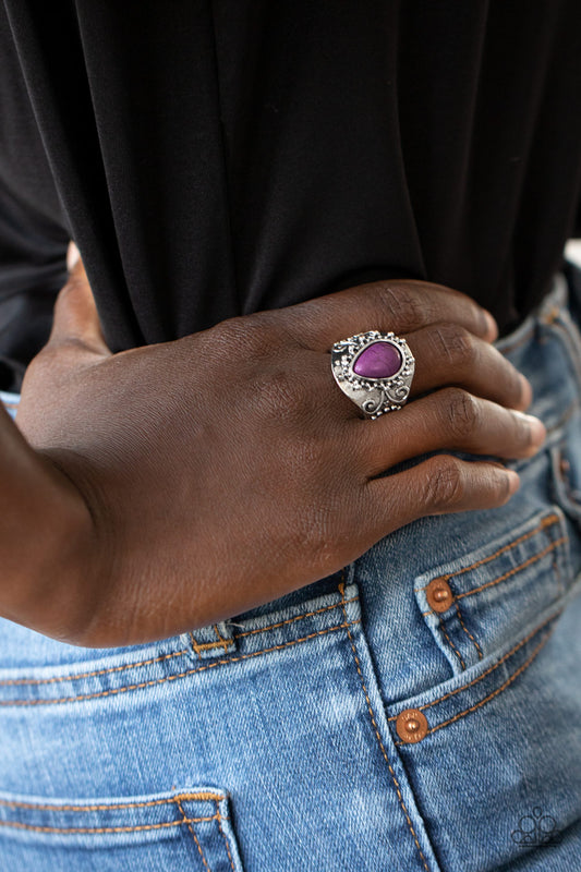 Desert Dream - purple - Paparazzi ring