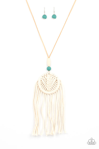 Desert Dreamscape - blue - Paparazzi necklace