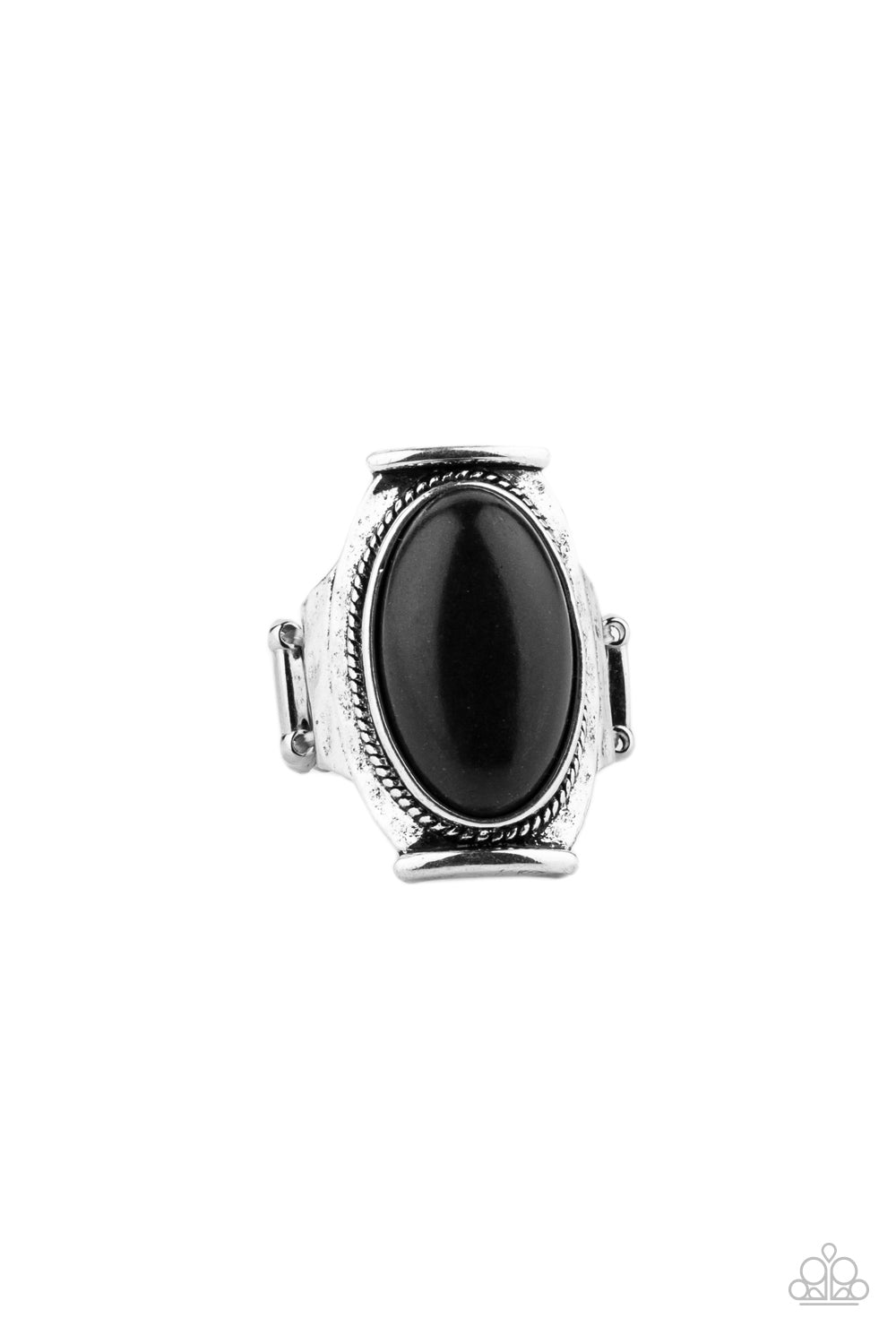 Desert Healer - black - Paparazzi ring