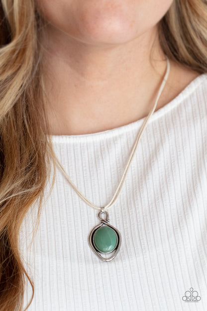 Desert Mystery​ - green - Paparazzi necklace