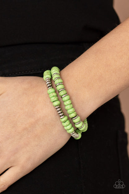 Desert Rainbow - green - Paparazzi bracelet