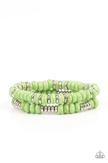 Desert Rainbow - green - Paparazzi bracelet