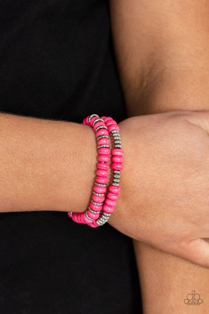 Desert Rainbow - pink - Paparazzi bracelet