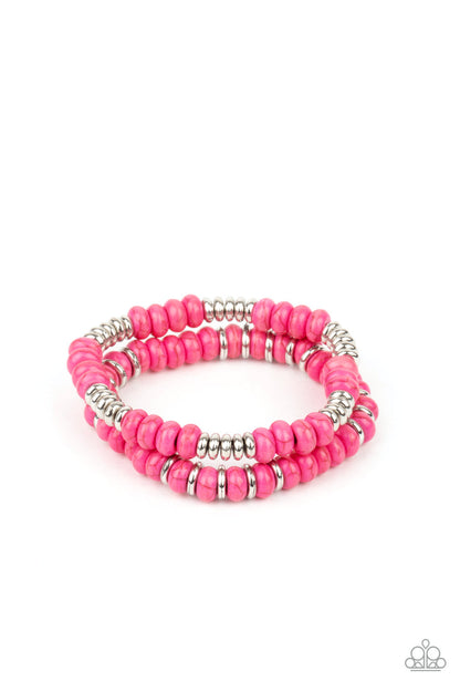 Desert Rainbow - pink - Paparazzi bracelet