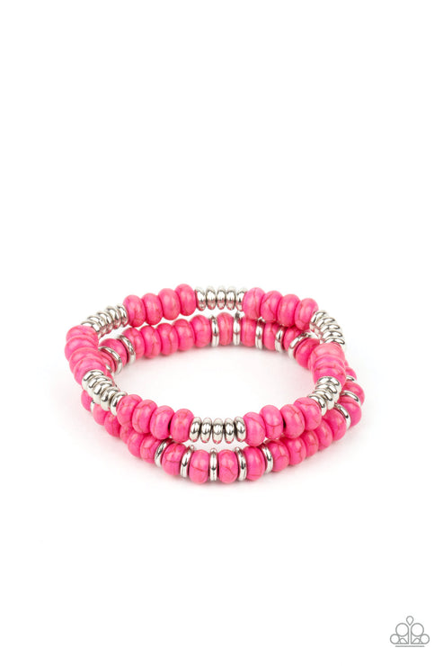 Desert Rainbow - pink - Paparazzi bracelet – JewelryBlingThing