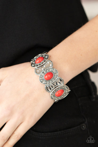 Desert Relic - red - Paparazzi bracelet