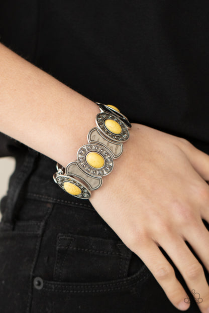 Desert Relic - yellow - Paparazzi bracelet