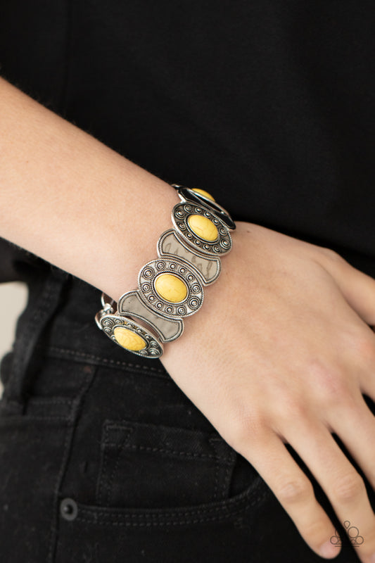 Desert Relic - yellow - Paparazzi bracelet