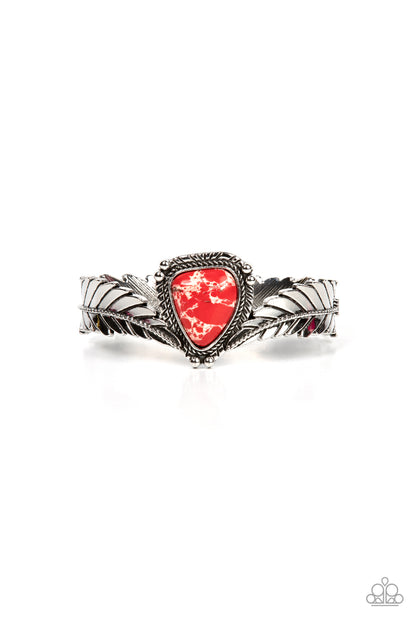 Desert Roost - red - Paparazzi bracelet