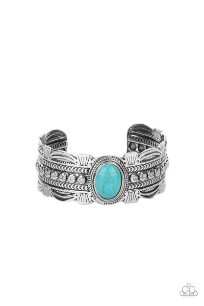 Desert Stroll - blue - Paparazzi bracelet