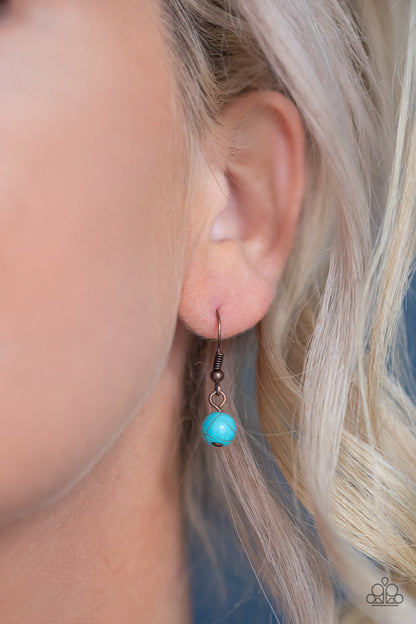 Desert Tranquility - copper - Paparazzi necklace