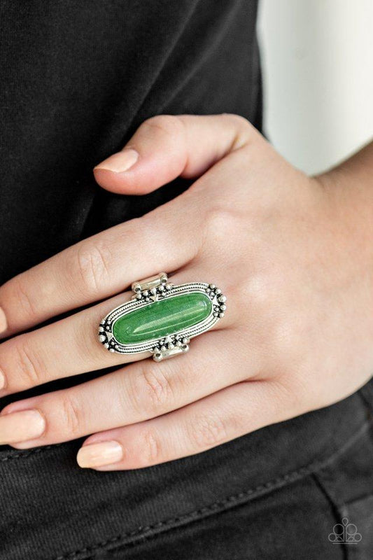 Desert Tranquility - green - Paparazzi ring