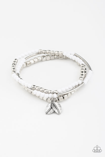 Desert Wanderer - white - Paparazzi bracelet