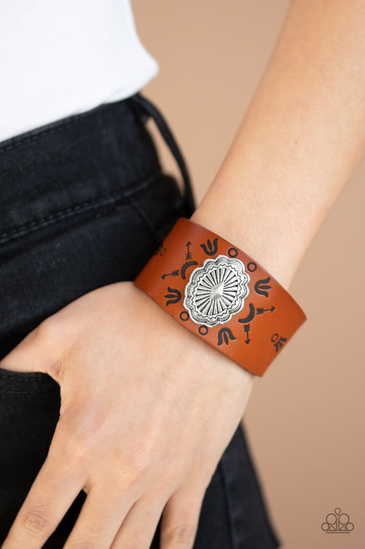 Desert Badlands-brown-Paparazzi bracelet