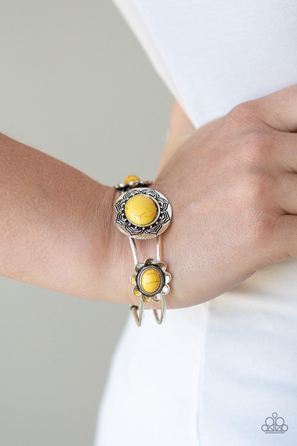Desert Eden - yellow - Paparazzi bracelet