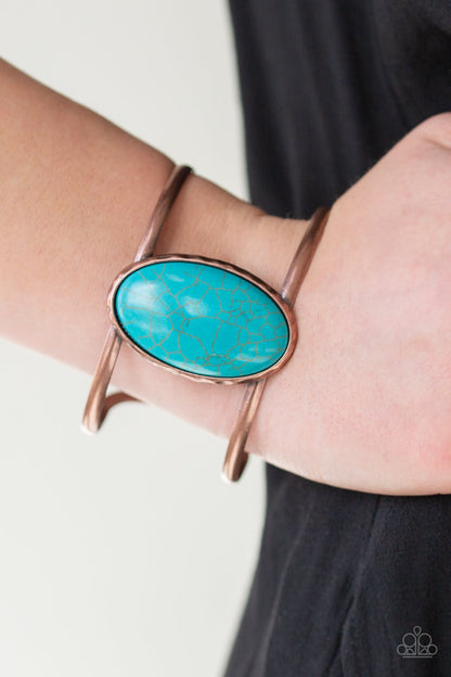 Desert Empress-copper-Paparazzi bracelet