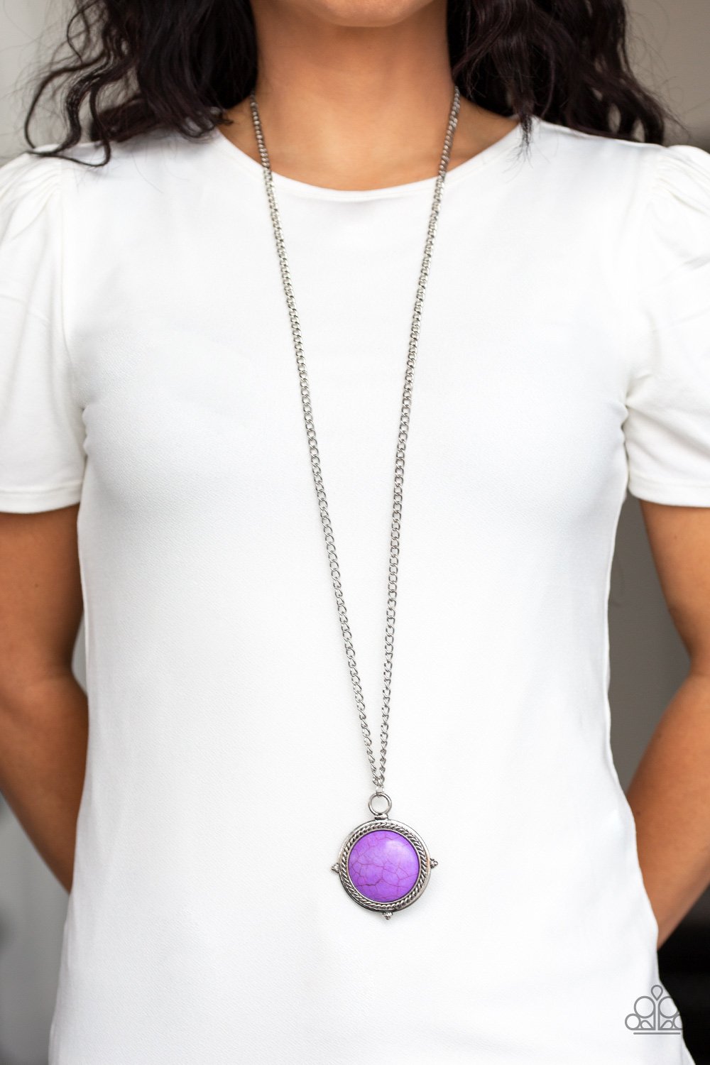 Desert Equinox - purple - Paparazzi necklace