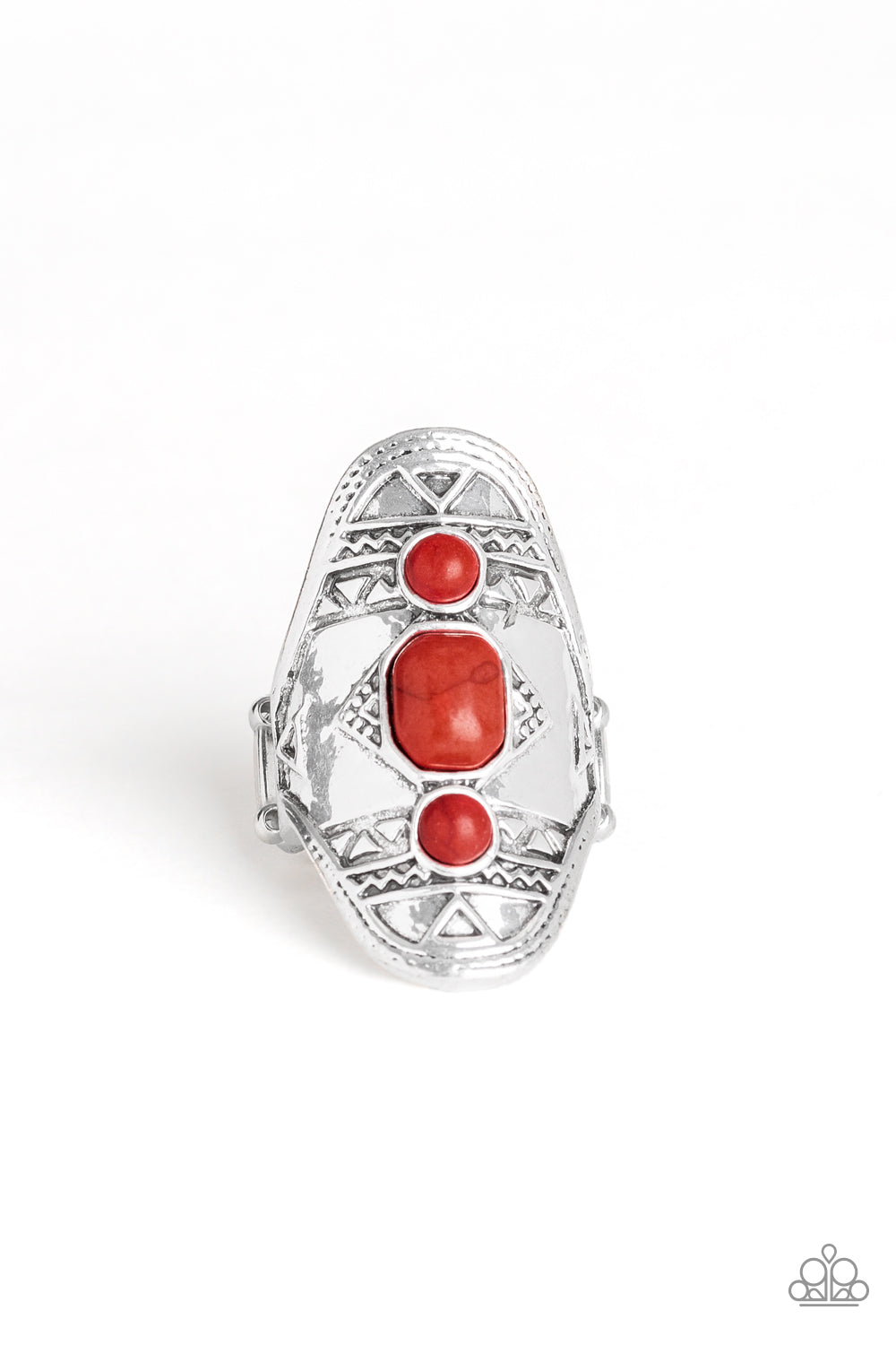 Desert Paint - red - Paparazzi ring