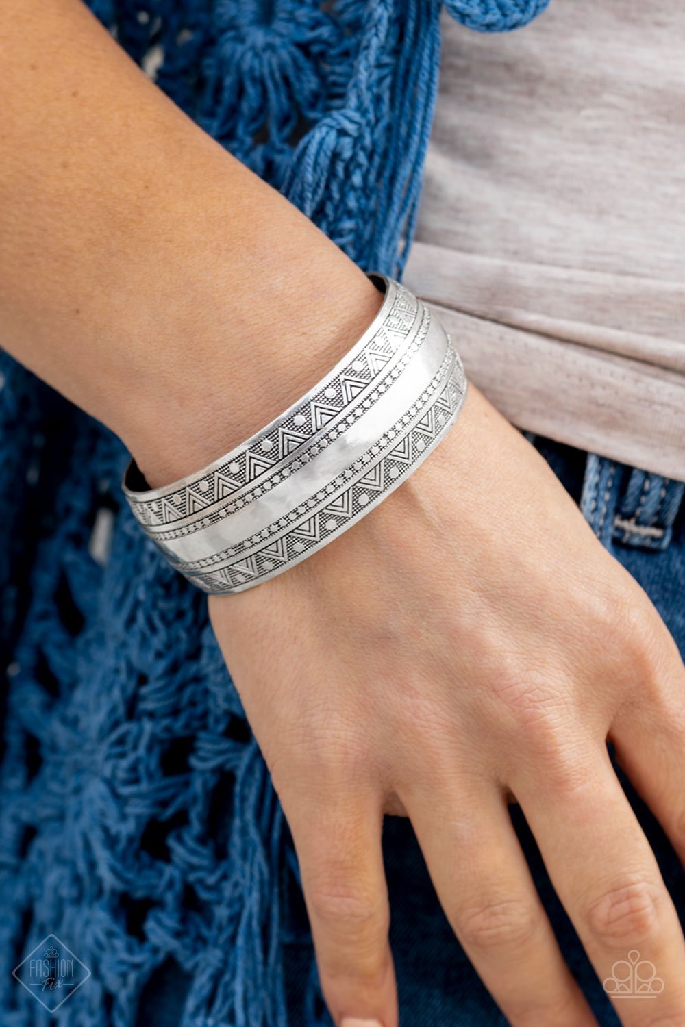 Desert Peaks - silver - Paparazzi bracelet