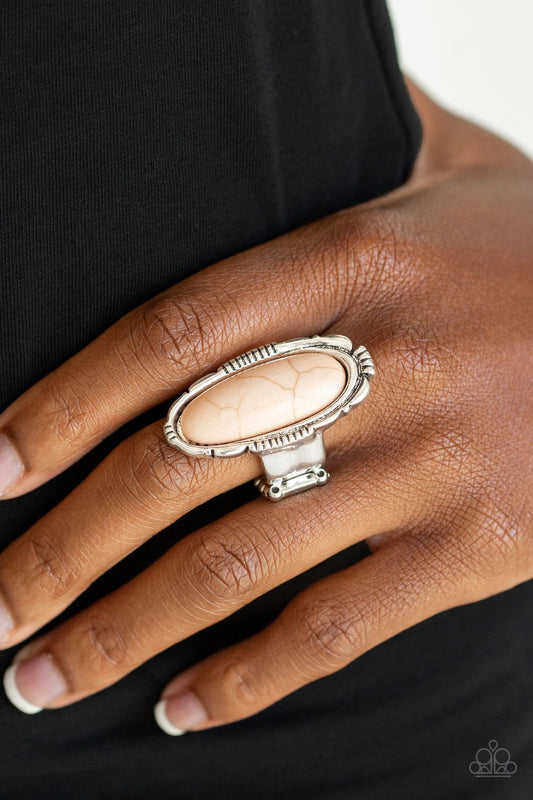 Desert Thirst - brown - Paparazzi ring