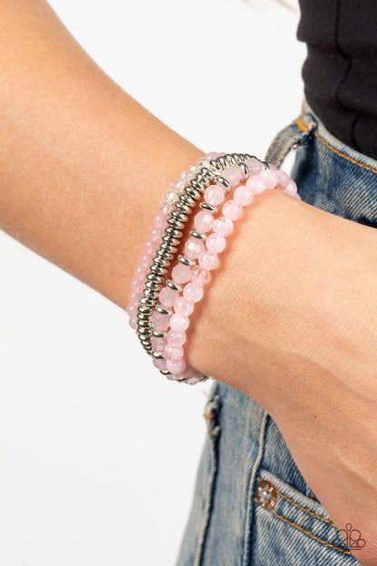 Destination Dreamscape - pink - Paparazzi bracelet