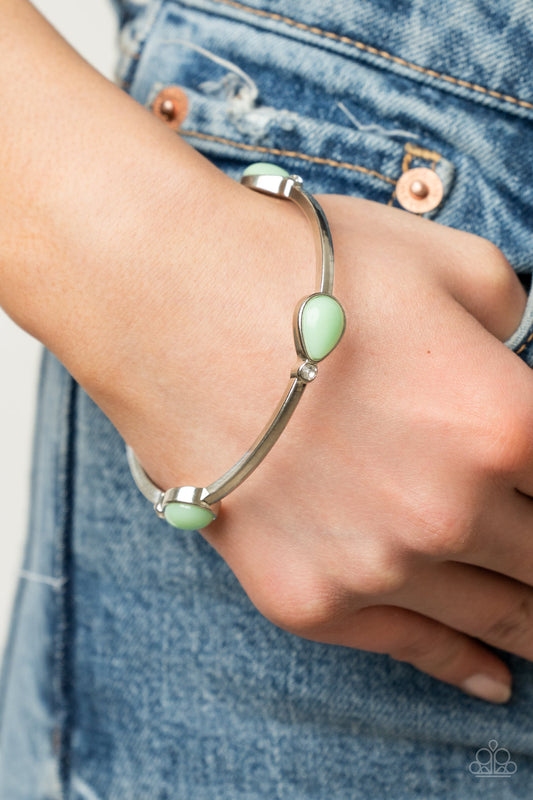 Dewdrop Dancing - green - Paparazzi bracelet