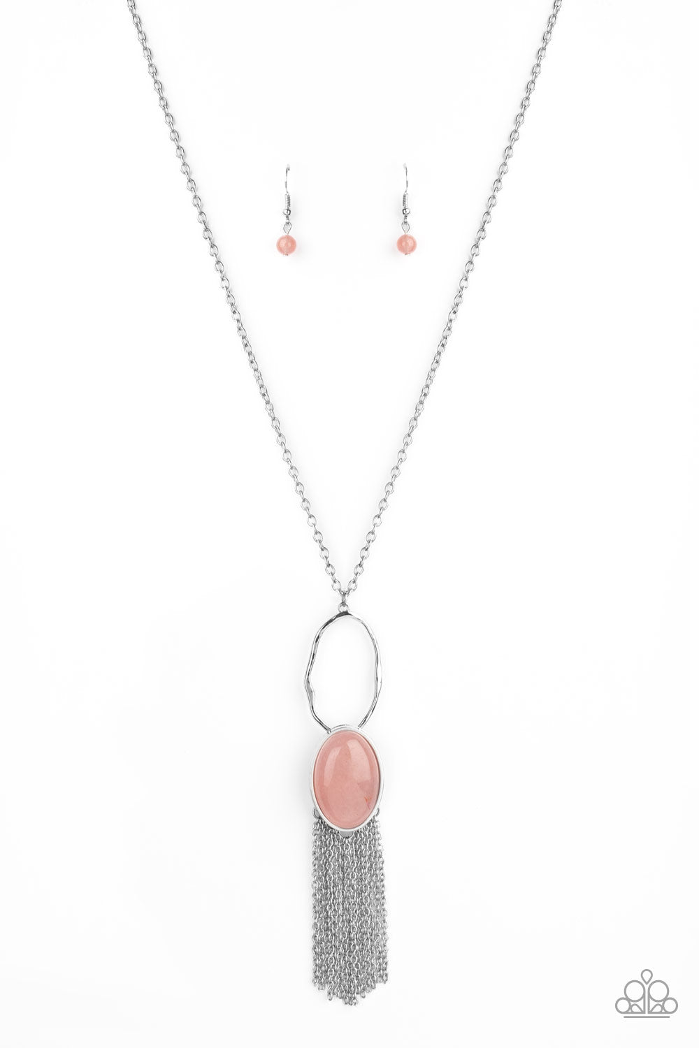 Dewy Desert - pink - Paparazzi necklace