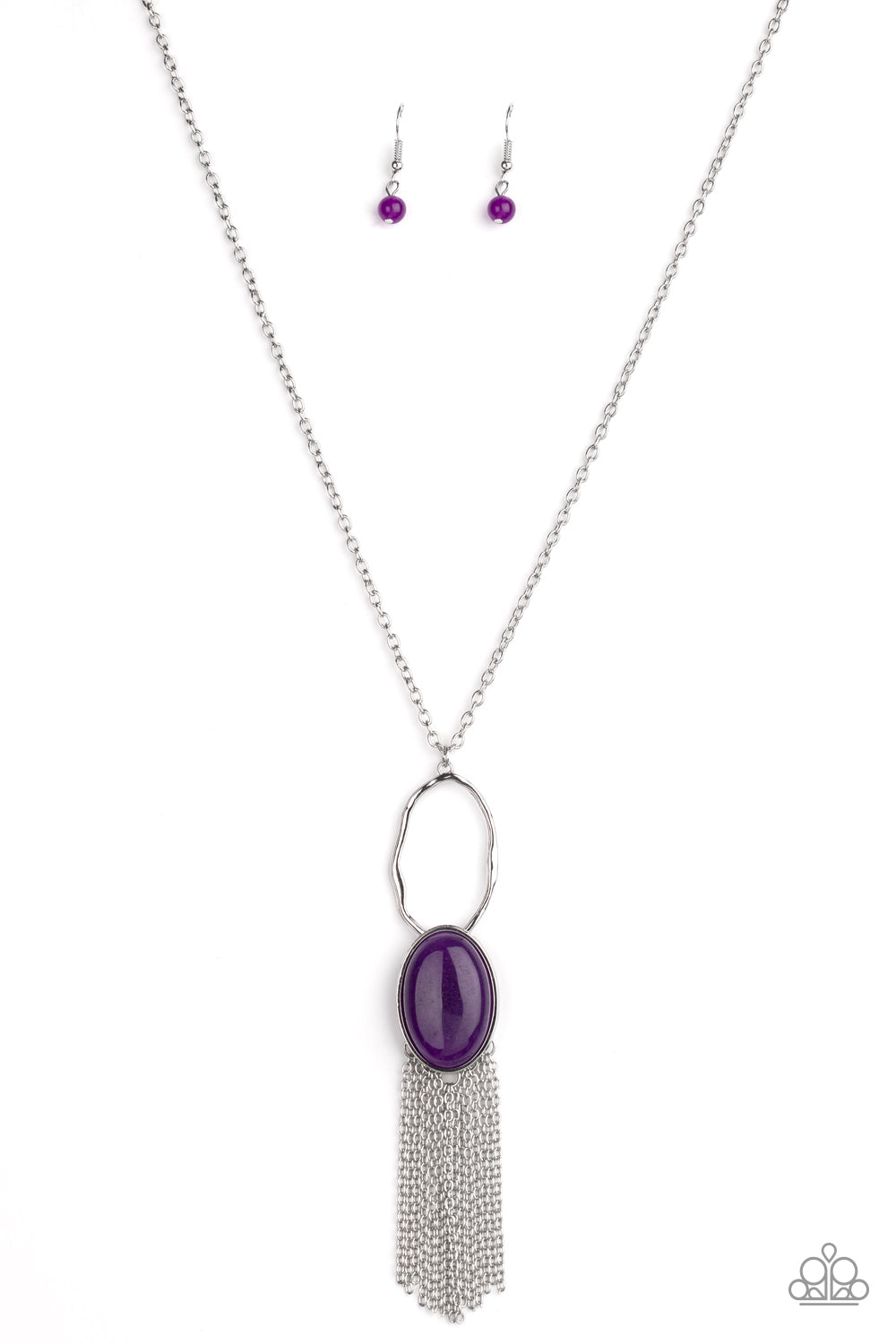 Dewy Desert - purple - Paparazzi necklace