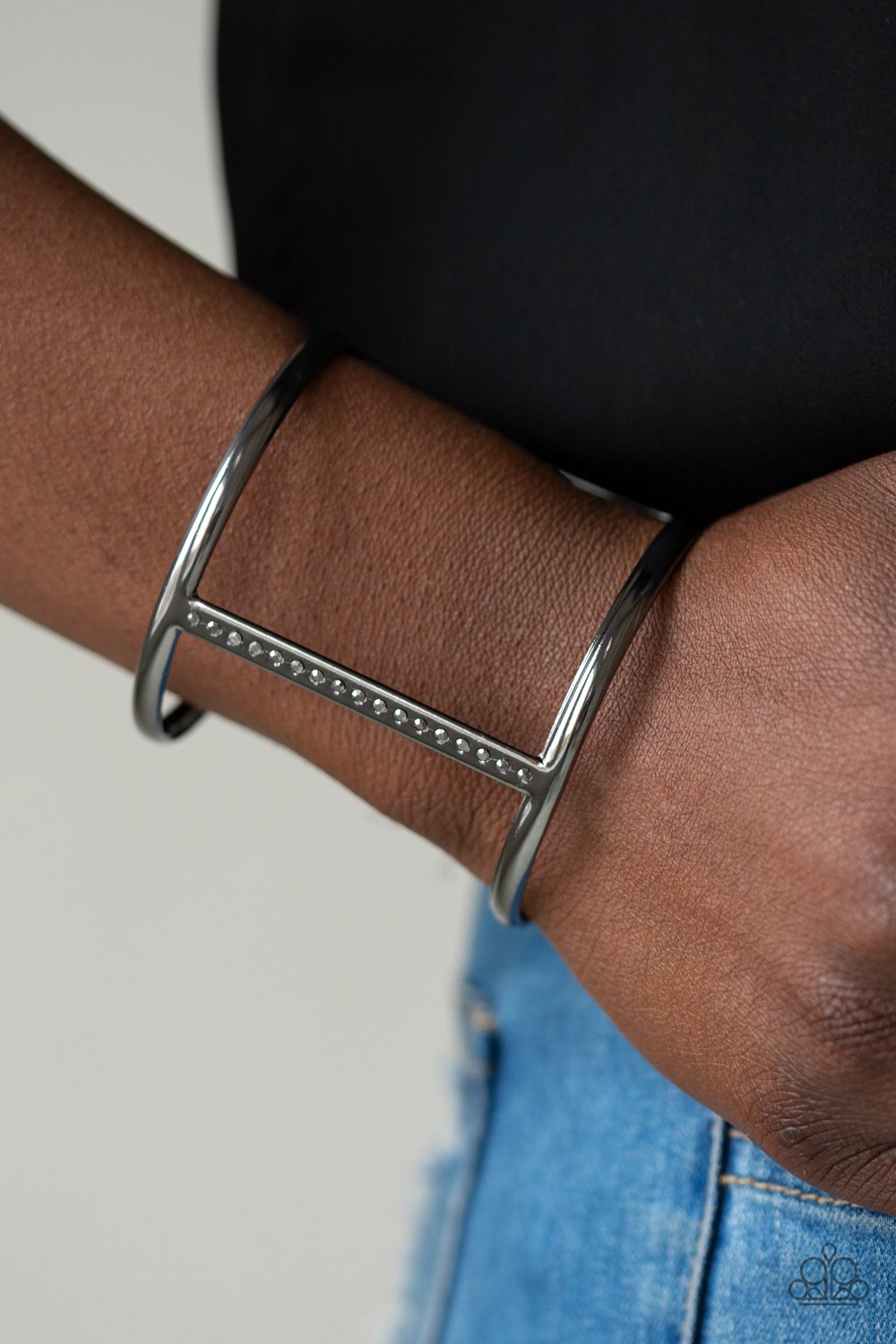 Diamond Deity-black-Paparazzi bracelet