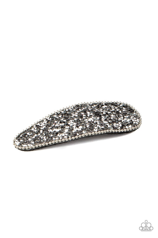 Didn't HAIR It From Me-silver-Paparazzi hair clip