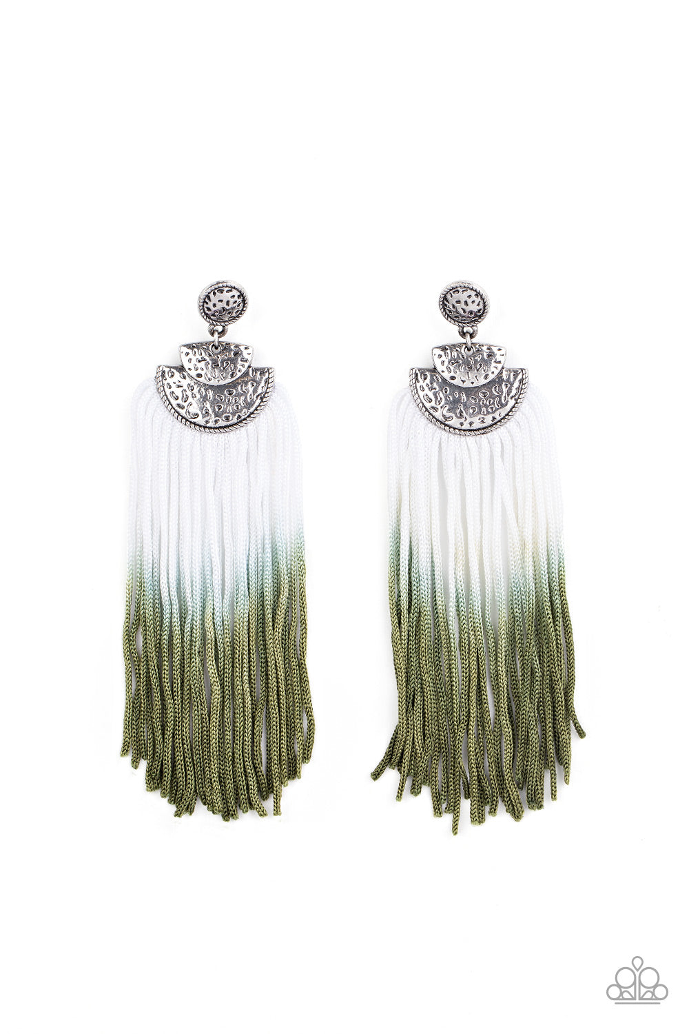 Dip It Up - green - Paparazzi earrings