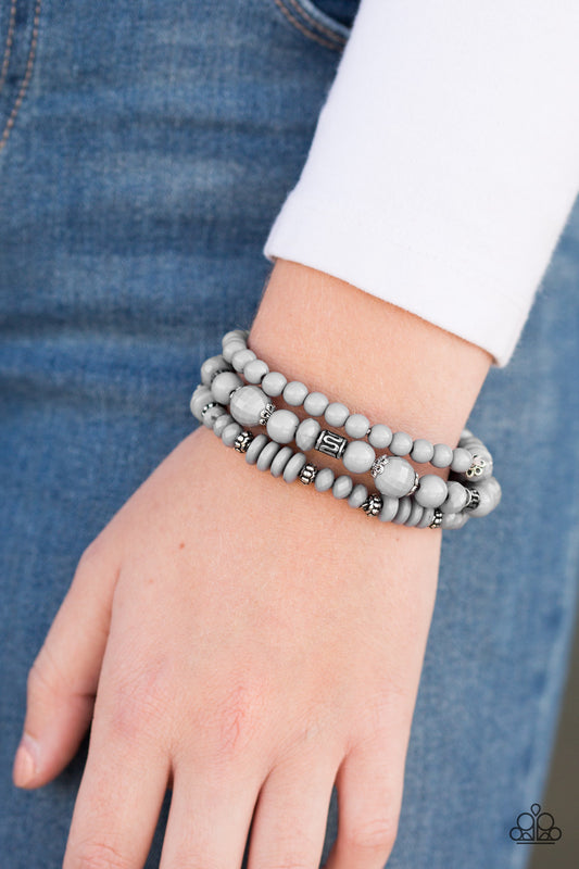 Disco Diva - silver - Paparazzi bracelet