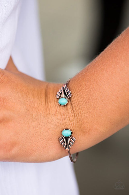 Distant Deserts - Copper - Paparazzi bracelet