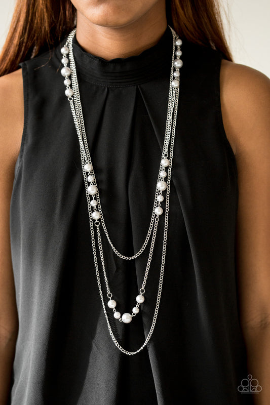 Diva Dilemma - silver - Paparazzi necklace