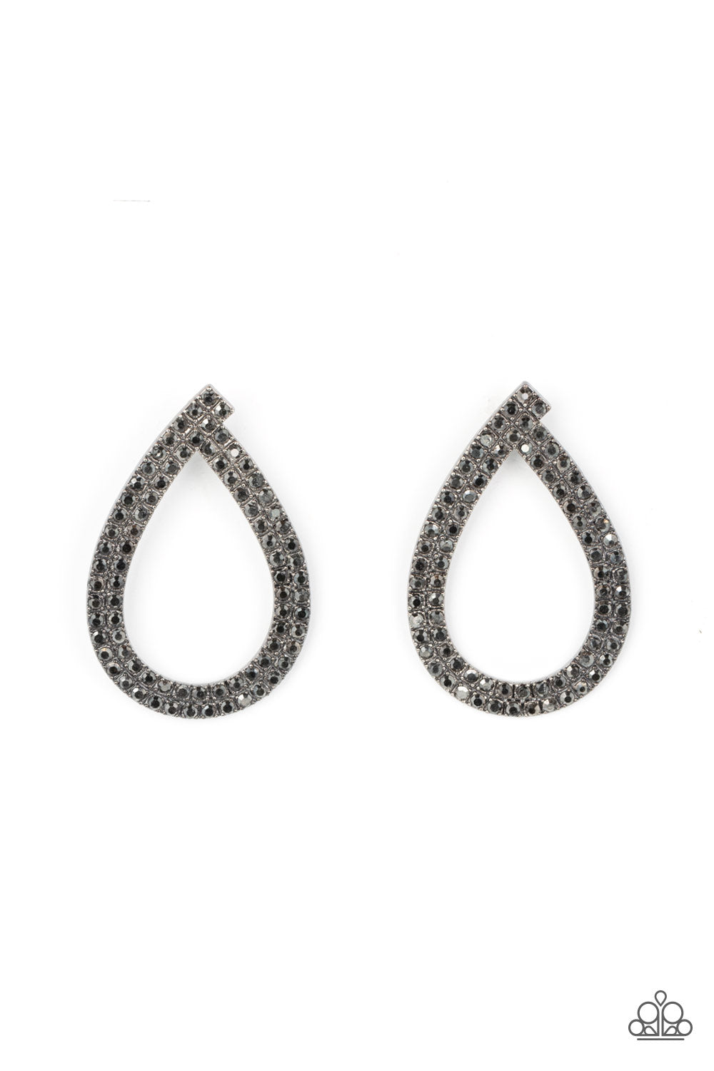 Diva Dust - black - Paparazzi earrings