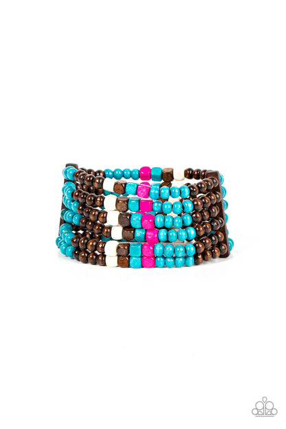 Dive into Maldives - blue - Paparazzi bracelet