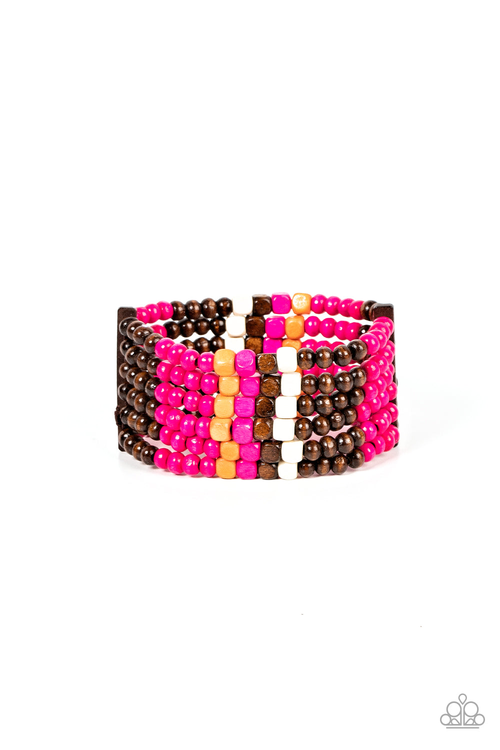 Dive Into Maldives - pink - Paparazzi bracelet