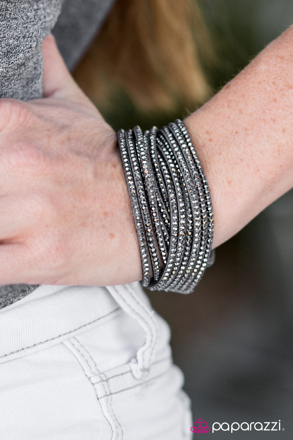 Do the Hustle - silver - Paparazzi bracelet